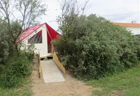 Ecolodge fushia au camping La Padrelle - La Padrelle - Camping Saint Hilaire de Riez
