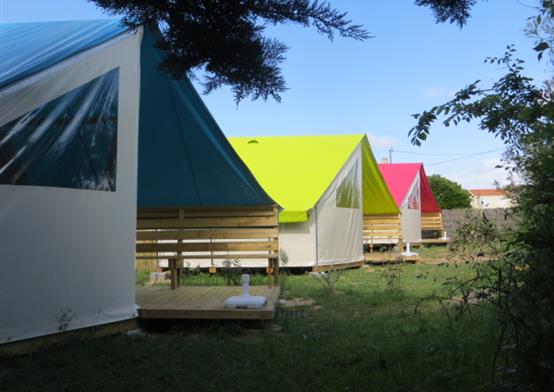 Ecolodges au camping La Padrelle - La Padrelle - Camping Saint Hilaire de Riez